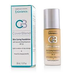 Exuviance CoverBlend Skin Caring Foundation SPF20 - # Golden Beige 30ml/1oz