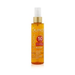 Guinot زيت جال شمسي مضاد لآثار التقدم بالسن Sun Logic SPF 50 150ml/5.07oz