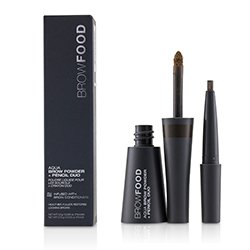 LashFood BrowFood Aqua Brow Powder + Pencil Duo - # Taupe -