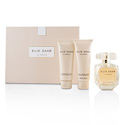 Elie Saab Le Parfum Coffret: Eau De Parfum Spray 90ml/3oz + Scented Body Lotion 75ml/2.5oz + Scented Shower Cream 75ml/2.5oz 3pcs