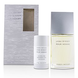 Issey Miyake L'Eau D'Issey Pour Homme Набор: Туалетная Вода Спрей 100мл/3.3унц + Дезодорант Стик 75г/2.6унц 2pcs