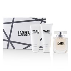 Lagerfeld Lagerfeld Coffret: Eau De Parfum Spray 85ml/2.8oz + Perfumed Body Lotion 100ml/3.3oz + Perfumed Shower Gel 100ml/3.3oz 3pcs