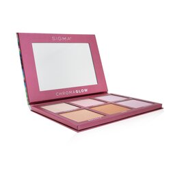 Sigma Beauty ChromaGlow Shimmer + Highlight Palette (6x Highlighter) 28.14g/0.99oz