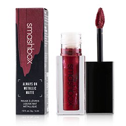 Smashbox Pomadka do ust Always On Metallic Matte Lipstick - Maneater (Red With Red Pearl) 4ml/0.13oz