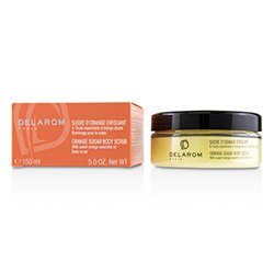 DELAROM Orange Exfoliante Corporal de Azúcar 150ml/5oz