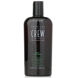 American Crew Żel do mycia włosów i ciała Men 3-IN-1 Tea Tree Shampoo, Conditioner and Body Wash 450ml/15.2oz