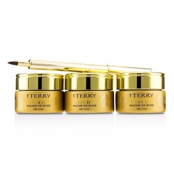 By Terry 24K Gold Baume De Rose Trio Deluxe Lip Balm Jewels (1x White Gold 10g, 1x Gold 10g, 1x Rose Gold 10g) 3x10g/0.35oz