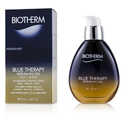 Biotherm زيت سيرم ليلي Blue Therapy - لجميع أنواع البشرة 50ml/1.69oz