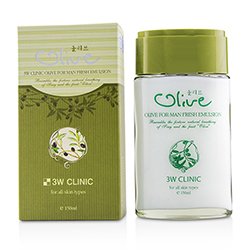 3W Clinic Olive For Man - Fresh Emulsion 150ml/5oz