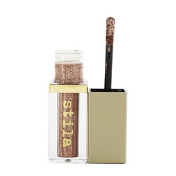 Stila Magnificent Metals Glitter & Glow Liquid Eye Shadow - # Bronzed Bell (Bronze With Silver And Copper Sparkle) 4.5ml/0.153oz