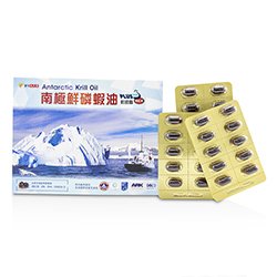 華陀扶元堂 華陀南極鮮磷蝦油PLUS膠囊 60 Capsules