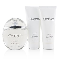 卡文克萊 CK 迷上了!女香組合:香水100ml/3.4oz +身體乳液100ml/3.4oz + 沐浴凝膠100ml/3.4oz 3pcs