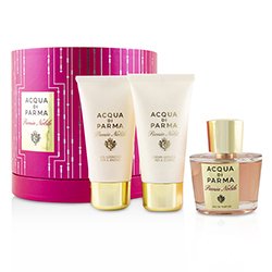 帕尔玛之水 高贵牡丹女香套装: 香水50ml,香体润肤乳50ml,沐浴露50ml 3pcs
