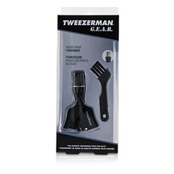 Tweezerman ملقط شعر الأنف مع فرشاة G.E.A.R. 2pcs