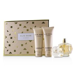 Elie Saab Le Parfum Coffret: Eau De Parfum Spray 50ml/1.6oz + Loción Corporal Perfumada 75ml/2.5oz + Crema de Ducha Perfumada 75ml/2.5oz -
