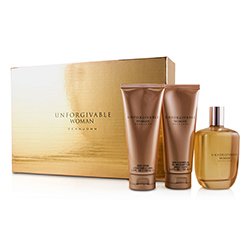 尚約翰 Unforgivable Coffret: Eau De Parfum Spray 125ml/4.2oz + Body Lotion 100ml/3.4oz + Bath & Shower Gel 100ml/3.4oz 3pcs