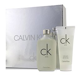 Calvin Klein CK One Coffret: Eau De Toilette Spray 100ml/3.4oz + Body Wash 100ml/3.4oz 2pcs