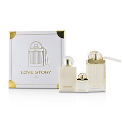 歌露兒 Love Story Coffret: Eau De Parfum Spray 75ml/2.5oz + Perfumed Body Lotion 100ml/3.4oz + Eau De Parfum 7.5ml/0.25oz 3pcs