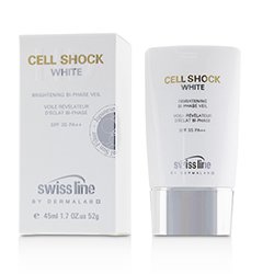 Swissline Cell Shock White Brightening Bi-Phase Veil SPF35 45ml/1.7oz