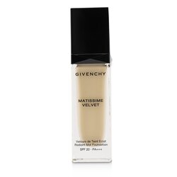 Givenchy Matissime Velvet Base Fluida Mate Radiante SPF 20 - #00 Mat Ivory 30ml/1oz