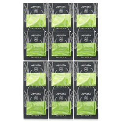 Apivita Express Beauty Face Mask with Aloe (Moisturizing & Refreshing) - Unboxed 6x(2x8ml)