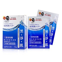 Dr. Morita Natural Hydrating Care Series - Черная Маска с Гиалуроновой Кислотой 7pcs