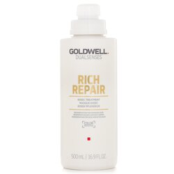 Goldwell Dual Senses Rich Repair 60Sec Treatment (Regeneration For Damaged Hair) 500ml/16.9oz