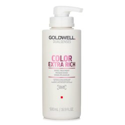 Goldwell Dual Senses Color Tratamiento de 60SEG Extra Rico (Luminosidad Para Cabello Dañado) 500ml/16.9oz