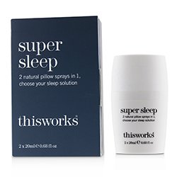 This Works Super Sleep Pillow Spray 2x20ml/0.68oz