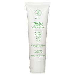 Taylor Of Old Bond Street Lemon And Lime Luxury Shaving Cream 75ml/2.5oz