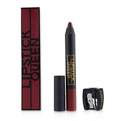 Lipstick Queen Cupid's Bow Lip Pencil With Pencil Sharpener - # Ovid (Deep, Passionate Rouge) (Box Slightly Damaged) 2.2g/0.07oz