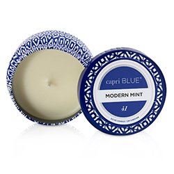 Capri Blue Printed Travel Tin Свеча - Modern Mint 241g/8.5oz
