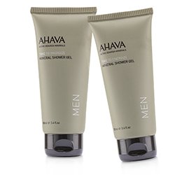 Ahava Time To Energize Mineral Shower Gel (Travel Size) Duo Pack 2x100ml/3.4oz