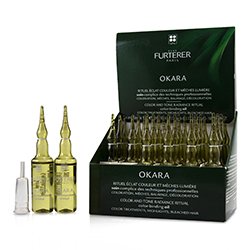 Rene Furterer Okara Color and Tone Radiance Ritual Color-Binding Oil (Color Treatments, Highlights, Bleached Hair) 24x10ml/0.33oz