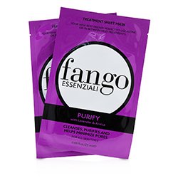 Borghese Fango Essenziali Purify Tratamiento Mascarilla en Hojas 4x25ml/0.83oz
