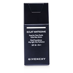 Givenchy Eclat Matissime Fluid Foundation SPF 20 - # 3 Mat Sand (Unboxed) 30ml/1oz