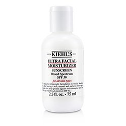 Kiehl's مرطب فائق للوجه SPF 30 - لجميع أنواع البشرة ( تاريخ الانتهاء: 02/2020 ) 75ml/2.5oz