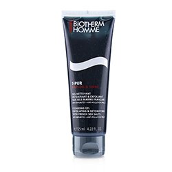 ביות'רם Homme T-Pur Anti-Oil & Shine Cleansing Gel - Exfoliating & Detoxifying with French Sea Salts 125ml/4.22oz