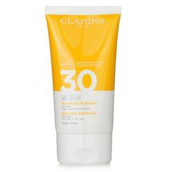 Clarins Gel-A-Aceite Cuidado Solar Corporal SPF 30 - Para Piel Mojada o Seca 150ml/5.2oz