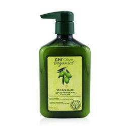 CHI Olive Organics Styling Glaze (Light to Medium Hold - For All Hair Types) 340ml/11.5oz