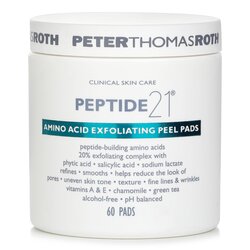 Peter Thomas Roth Peptide 21 Almohadillas de Peel Exfoliantes de Amino Ácido 60pads