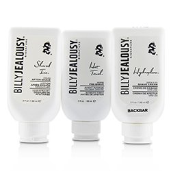 Billy Jealousy Signature Shave3Some Kit : 1x Pre Afeitado 88ml + 1x Crema de Afeitar 88ml + Después de Afeitar 88ml 3pcs