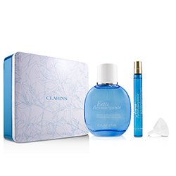 Clarins Eau Ressourcante Coffret: Fragrance Spray 100ml/3.3oz + Refillable Spray 10ml/0.3oz + Metal Box 2pcs+1box