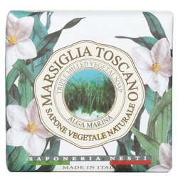 Nesti Dante Marsiglia Toscano Jabón Vegetal Triple Molido - Alga Marina 200g/7oz