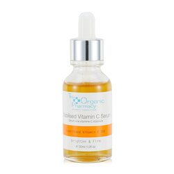 The Organic Pharmacy Stabilised Vitamin C Сыворотка с Витамином С 15% - для Упругости, Стимулирует Коллаген, Улучшает Текстуру и Выравнивает Тон Кожи 30ml/1oz