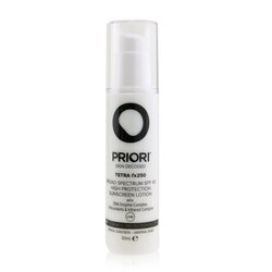 Priori TETRA fx250 Broad Spectrum SPF 45 High Protection Sunscreen Lotion - Universal 50ml/1.7oz
