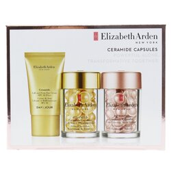 Elizabeth Arden Ceramide Capsules Set: Advanced Ceramide Capsules+ Retinol Ceramide Capsules+ Ceramide Lift & Firm Day Cream SPF 30 3pcs
