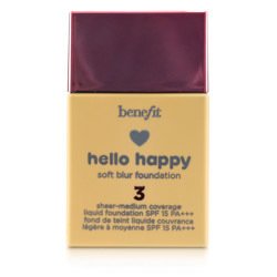 Benefit Hello Happy Soft Blur Liquid Foundation SPF 15 - # 3 (Light Neutral) 30ml/1oz
