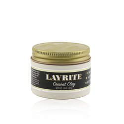 Layrite Cement Глина для Укладки (Сильная Фиксация, Матовый Результат, Растворимая Формула) 42g/1.5oz