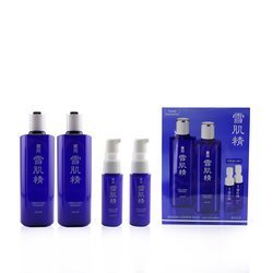 高絲 Medicated Sekkisei Lotion Duo Set: 2x Medicated Sekkisei 360ml + 2x Sekkisei Emulsion 20ml 4pcs